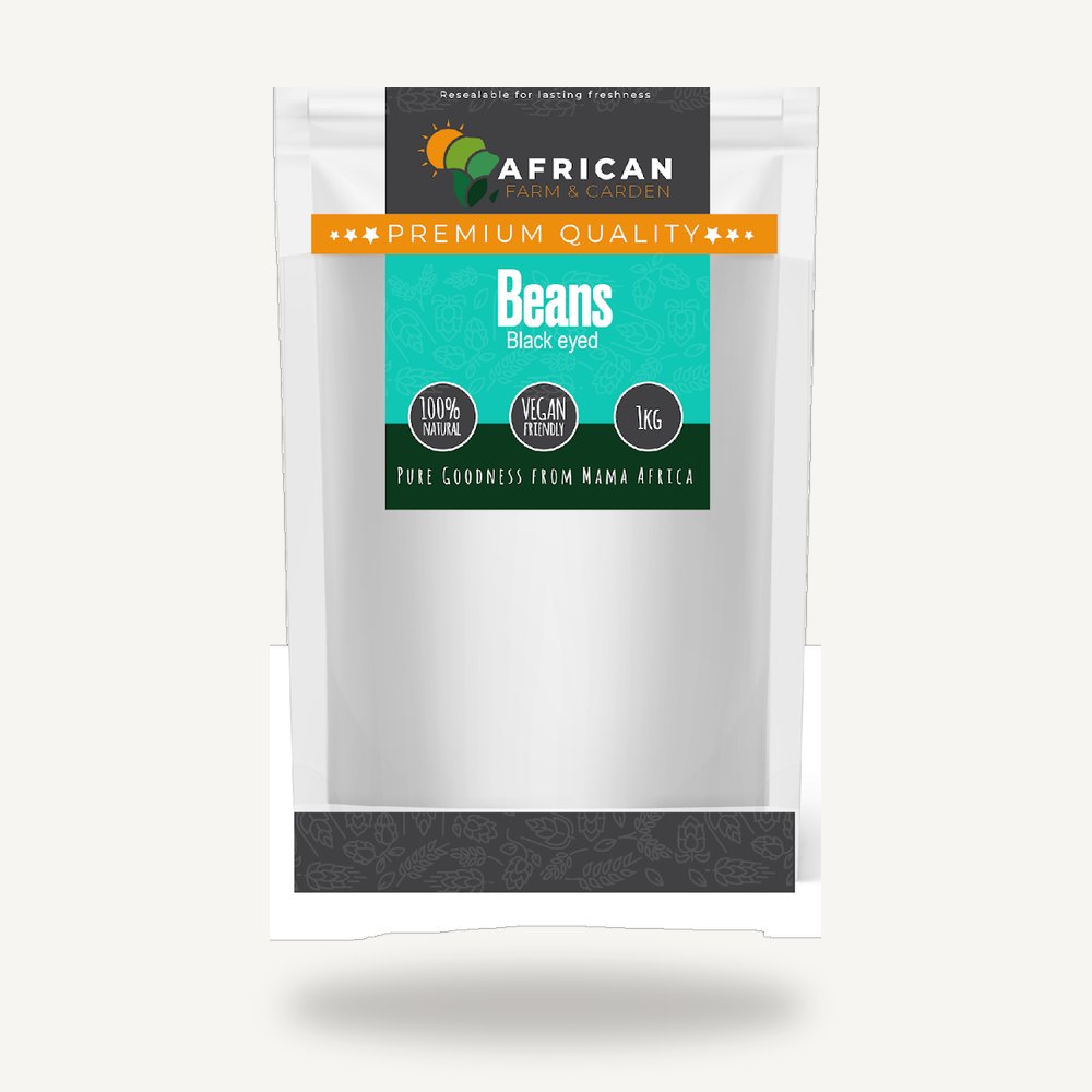 African Farm & Gardens resealable pouch, front and back